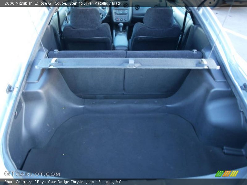 Sterling Silver Metallic / Black 2000 Mitsubishi Eclipse GT Coupe