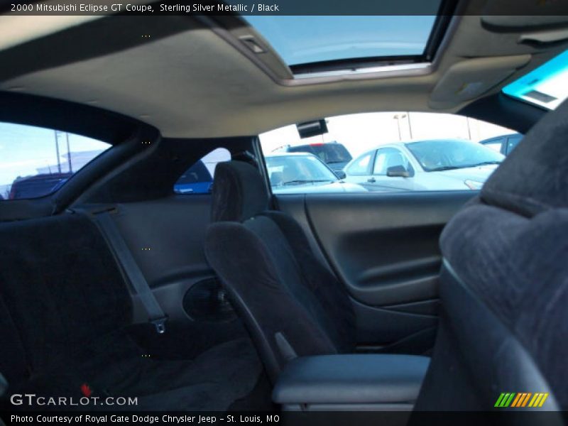 Sterling Silver Metallic / Black 2000 Mitsubishi Eclipse GT Coupe