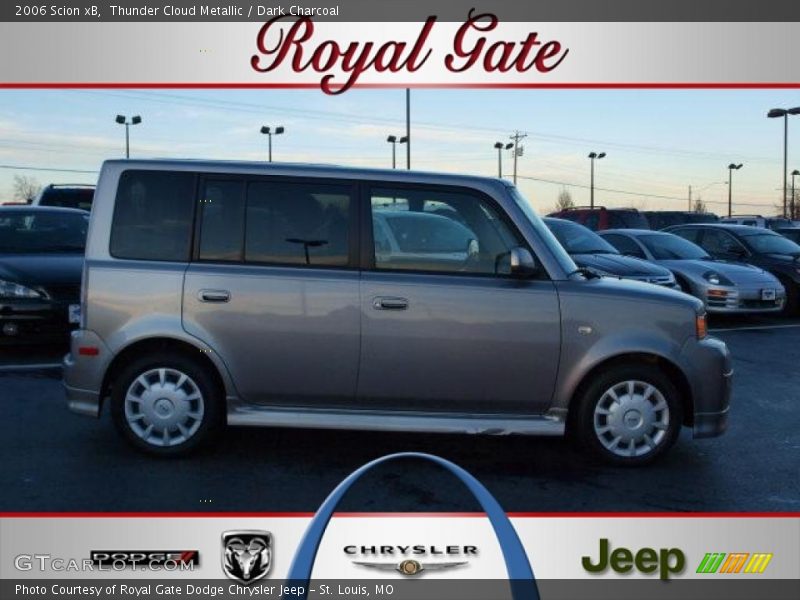 Thunder Cloud Metallic / Dark Charcoal 2006 Scion xB