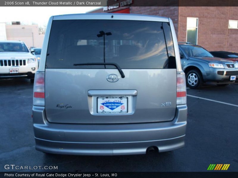 Thunder Cloud Metallic / Dark Charcoal 2006 Scion xB