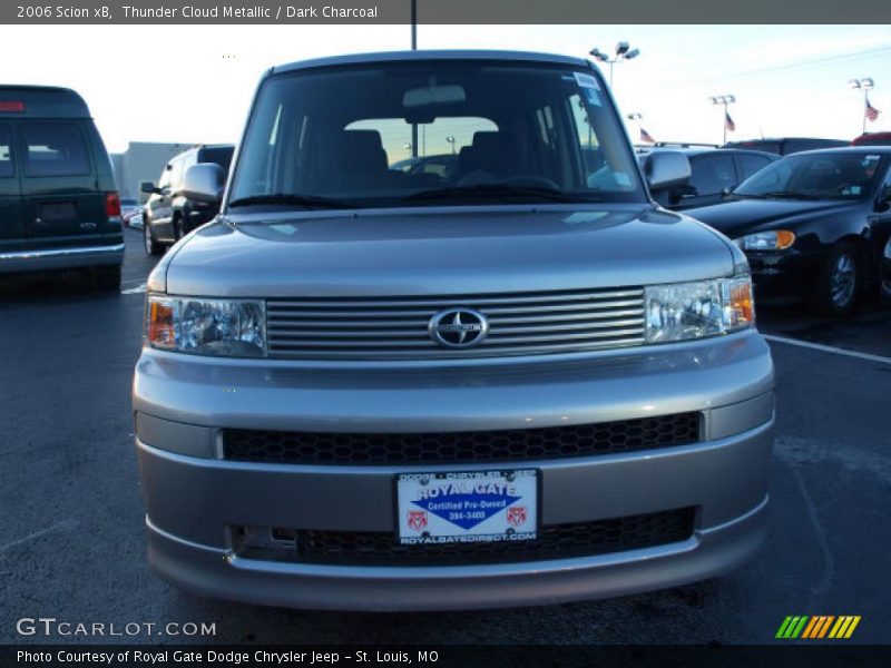 Thunder Cloud Metallic / Dark Charcoal 2006 Scion xB