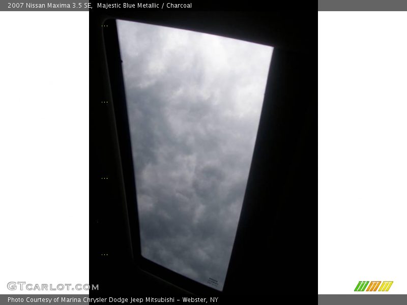 Majestic Blue Metallic / Charcoal 2007 Nissan Maxima 3.5 SE