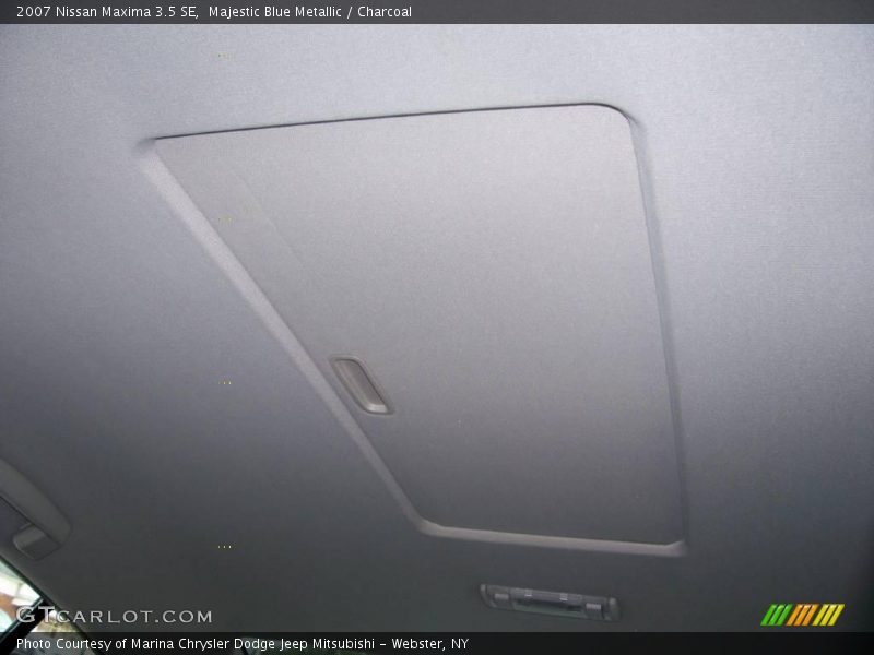 Majestic Blue Metallic / Charcoal 2007 Nissan Maxima 3.5 SE
