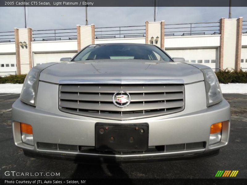 Light Platinum / Ebony 2005 Cadillac CTS Sedan