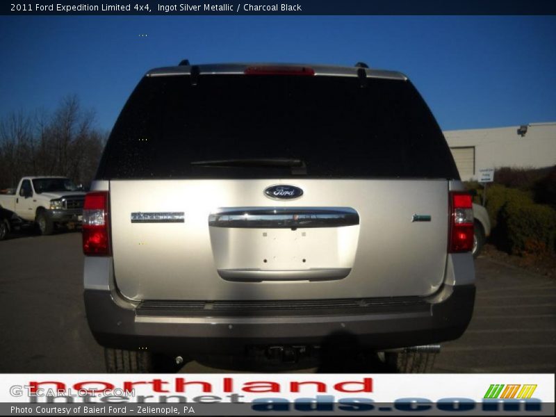 Ingot Silver Metallic / Charcoal Black 2011 Ford Expedition Limited 4x4