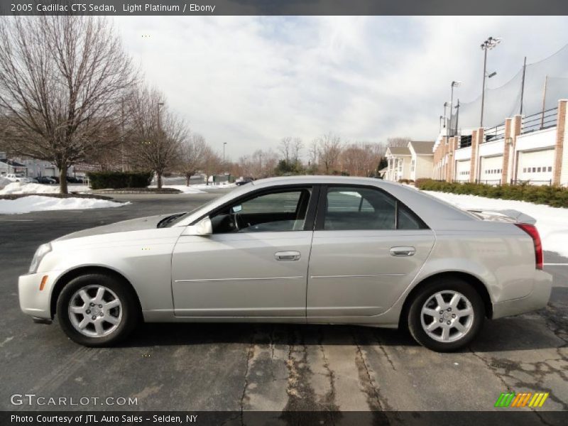 Light Platinum / Ebony 2005 Cadillac CTS Sedan