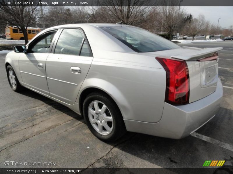 Light Platinum / Ebony 2005 Cadillac CTS Sedan