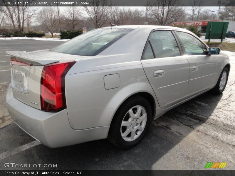 Light Platinum / Ebony 2005 Cadillac CTS Sedan