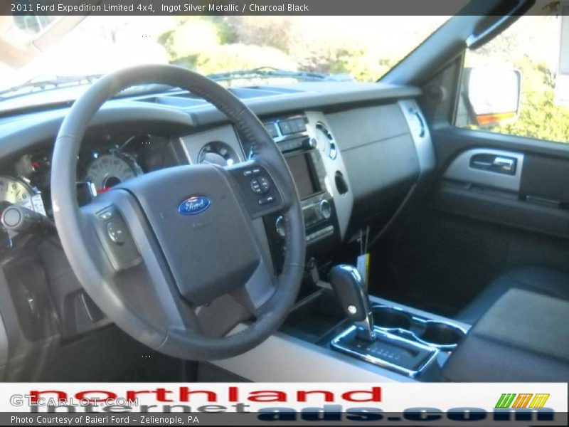 Ingot Silver Metallic / Charcoal Black 2011 Ford Expedition Limited 4x4
