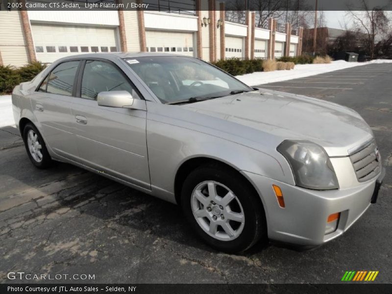 Light Platinum / Ebony 2005 Cadillac CTS Sedan