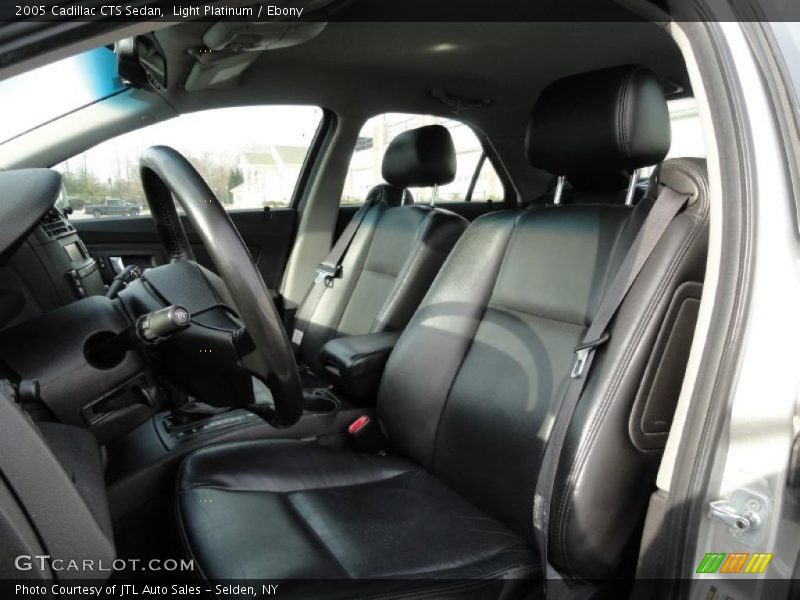 Light Platinum / Ebony 2005 Cadillac CTS Sedan