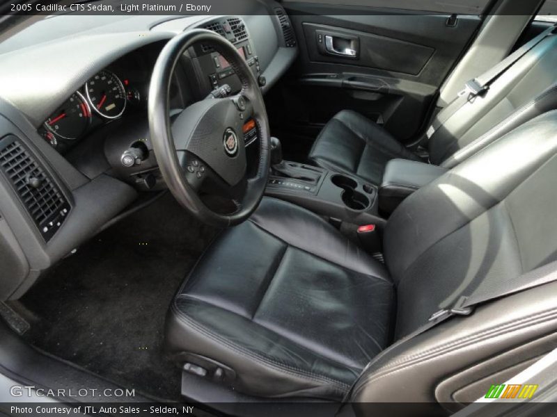 Light Platinum / Ebony 2005 Cadillac CTS Sedan