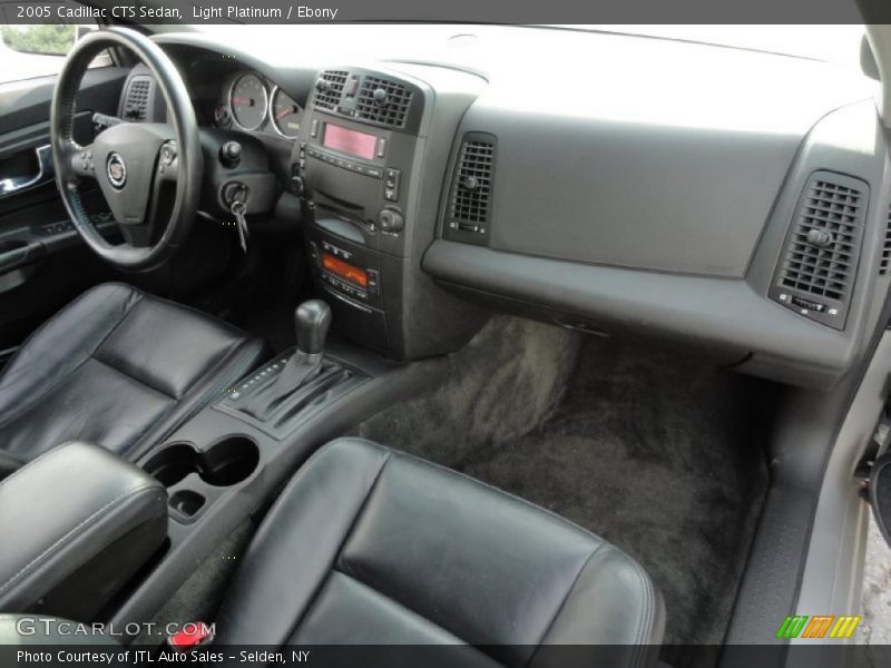 Light Platinum / Ebony 2005 Cadillac CTS Sedan