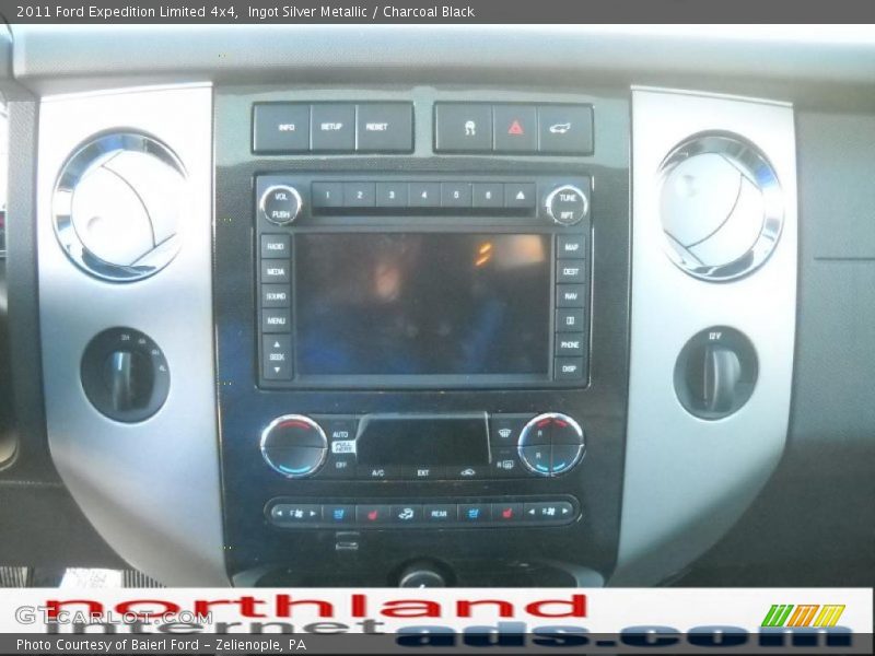 Ingot Silver Metallic / Charcoal Black 2011 Ford Expedition Limited 4x4