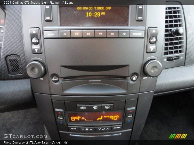 Light Platinum / Ebony 2005 Cadillac CTS Sedan