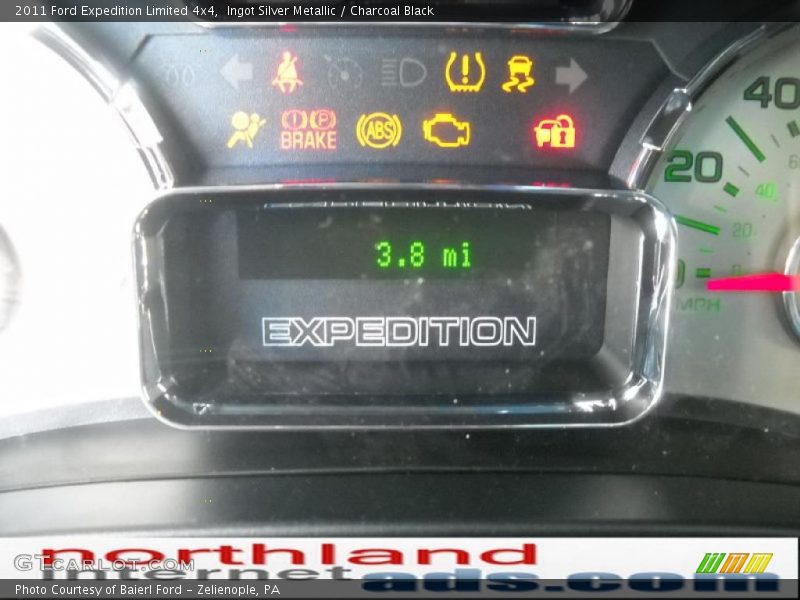 Ingot Silver Metallic / Charcoal Black 2011 Ford Expedition Limited 4x4