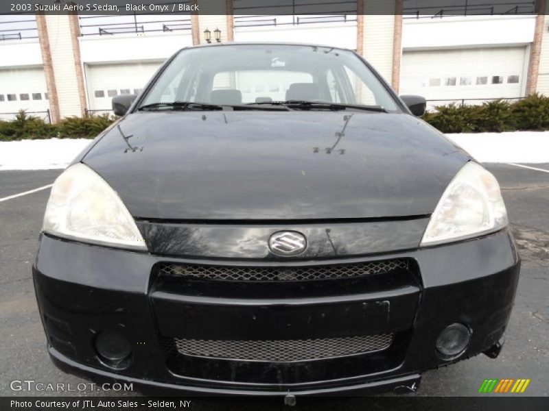 Black Onyx / Black 2003 Suzuki Aerio S Sedan