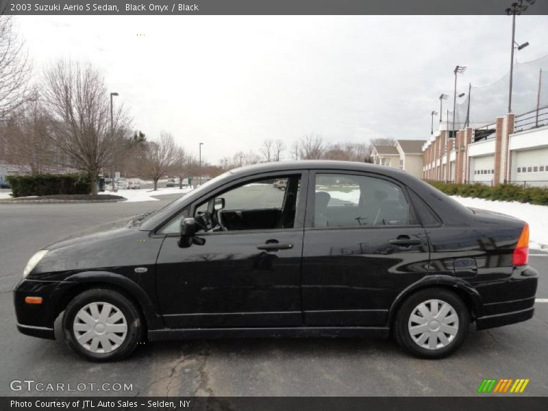 Black Onyx / Black 2003 Suzuki Aerio S Sedan