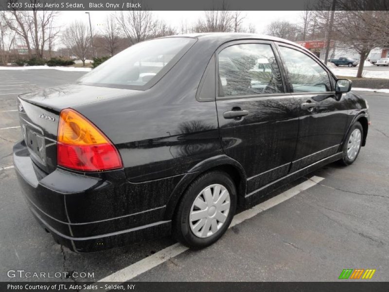 Black Onyx / Black 2003 Suzuki Aerio S Sedan