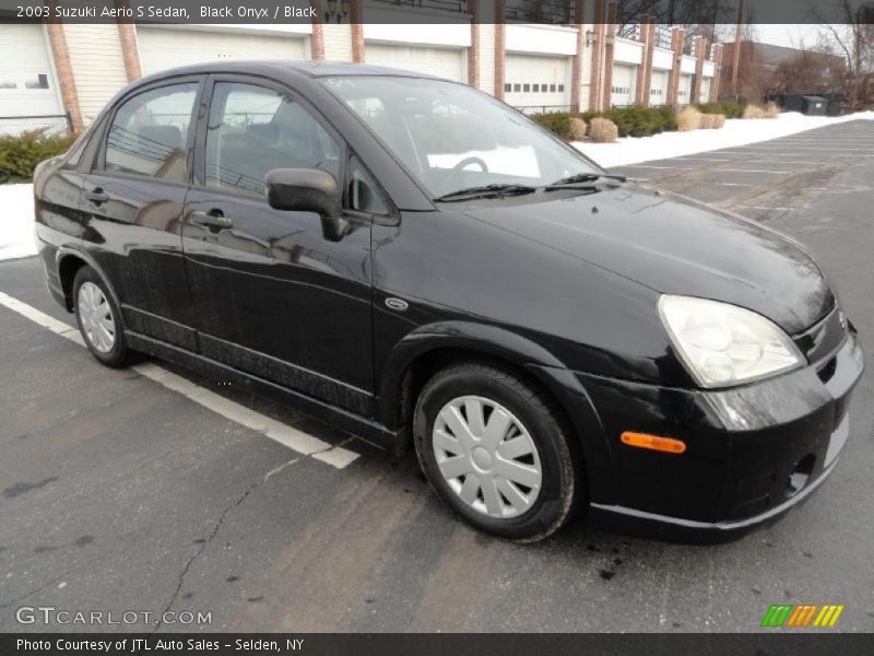 Black Onyx / Black 2003 Suzuki Aerio S Sedan