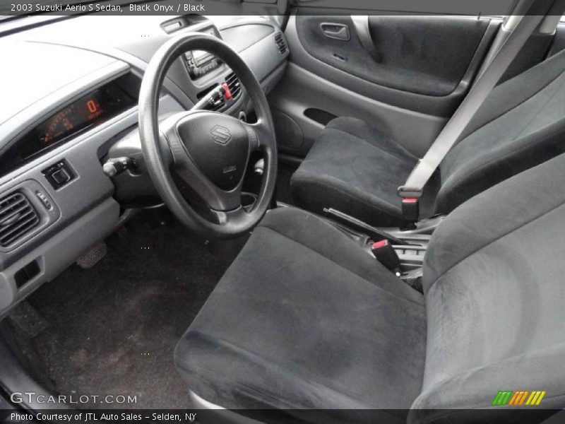 Black Onyx / Black 2003 Suzuki Aerio S Sedan