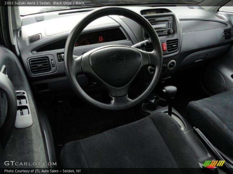Black Onyx / Black 2003 Suzuki Aerio S Sedan