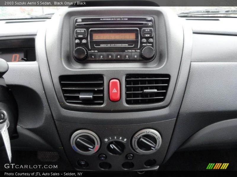 Black Onyx / Black 2003 Suzuki Aerio S Sedan