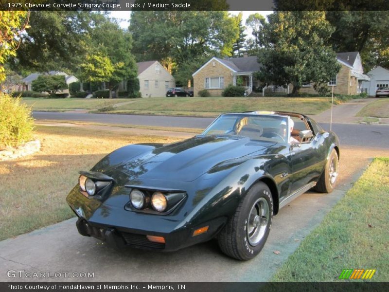 Front 3/4 View of 1975 Corvette Stingray Coupe
