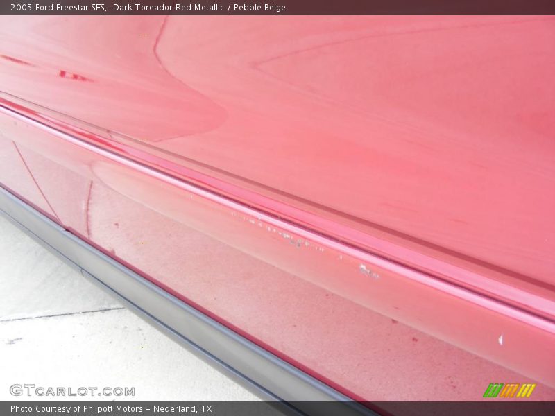 Dark Toreador Red Metallic / Pebble Beige 2005 Ford Freestar SES