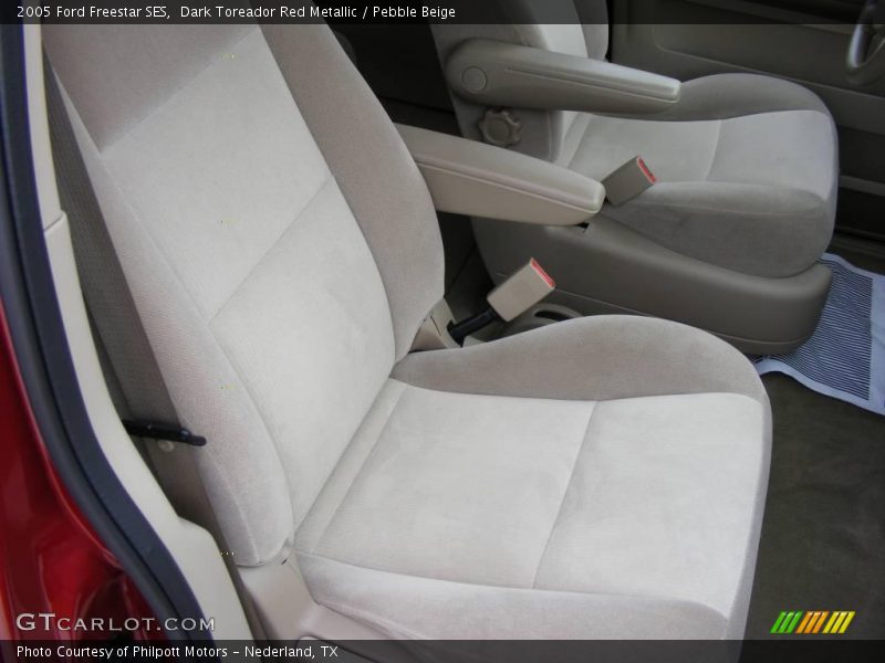 Dark Toreador Red Metallic / Pebble Beige 2005 Ford Freestar SES