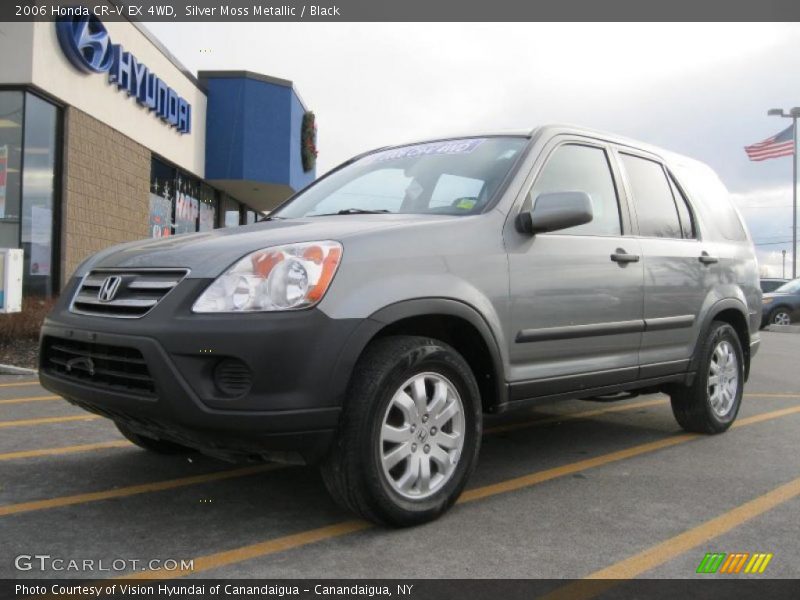 Silver Moss Metallic / Black 2006 Honda CR-V EX 4WD