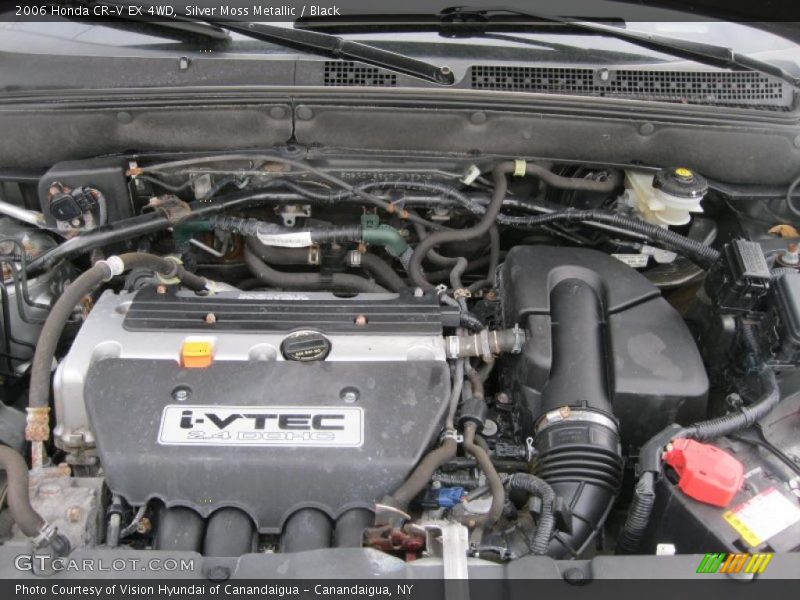 Silver Moss Metallic / Black 2006 Honda CR-V EX 4WD