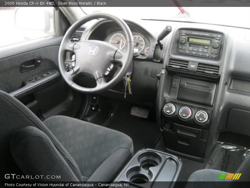 Silver Moss Metallic / Black 2006 Honda CR-V EX 4WD