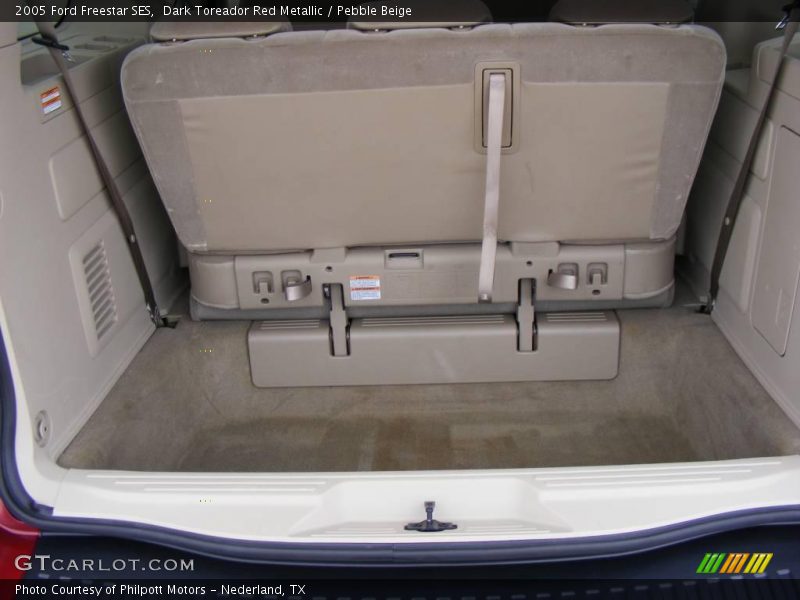 Dark Toreador Red Metallic / Pebble Beige 2005 Ford Freestar SES