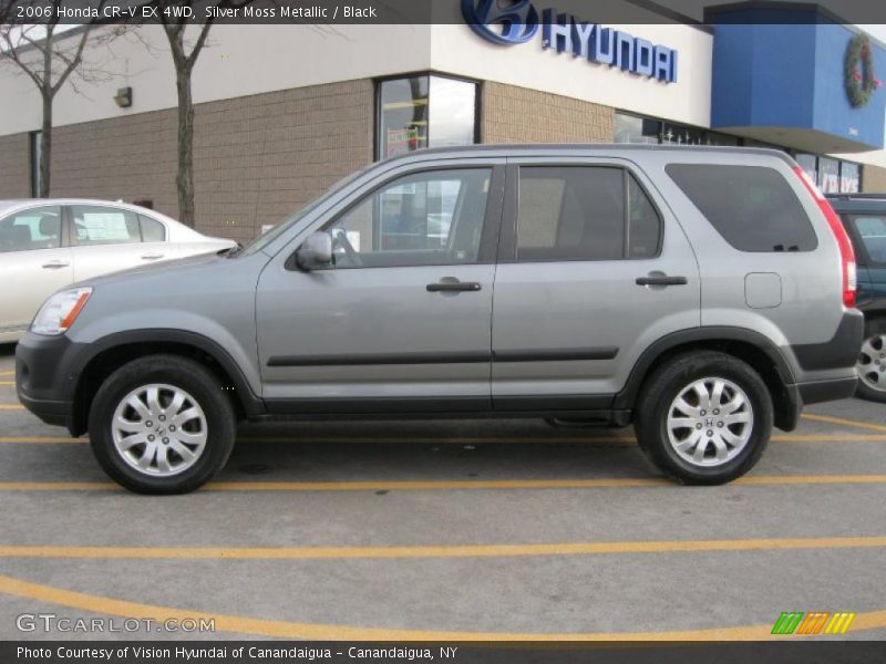 Silver Moss Metallic / Black 2006 Honda CR-V EX 4WD