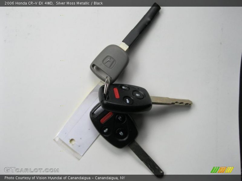 Silver Moss Metallic / Black 2006 Honda CR-V EX 4WD