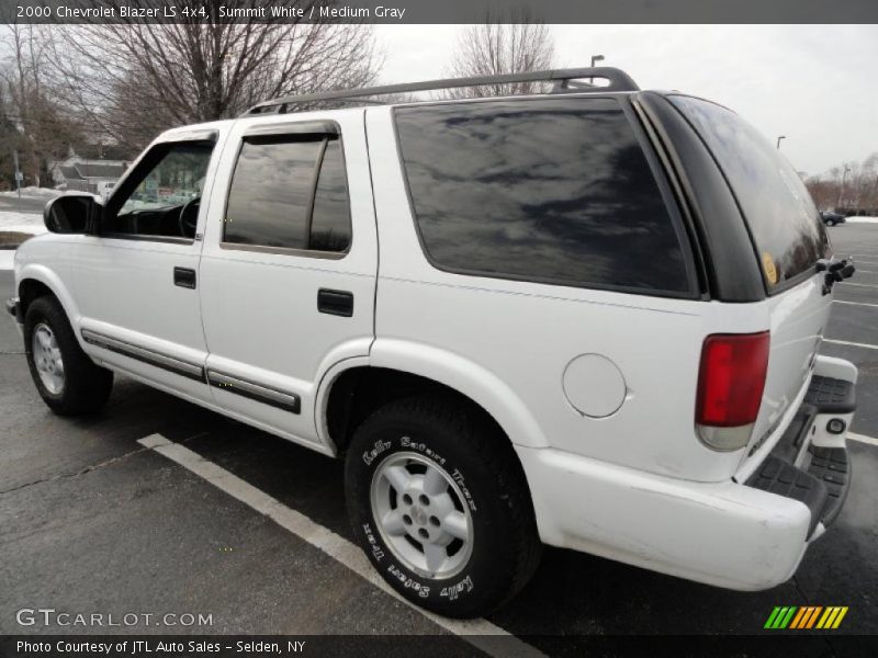 Summit White / Medium Gray 2000 Chevrolet Blazer LS 4x4