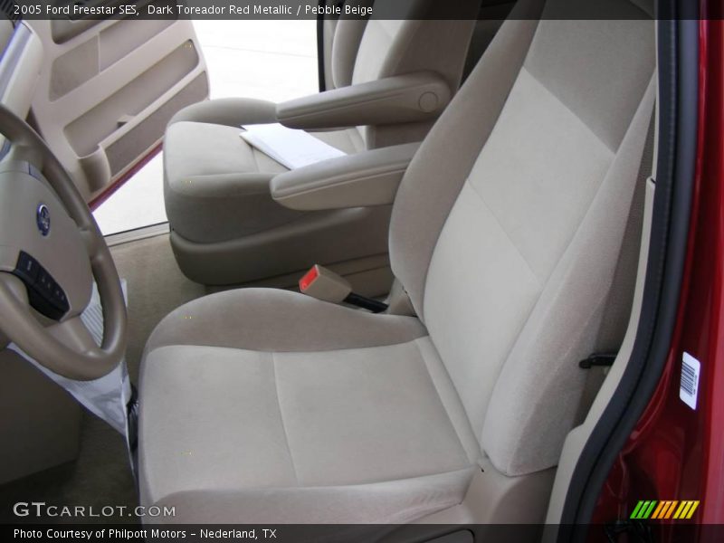 Dark Toreador Red Metallic / Pebble Beige 2005 Ford Freestar SES