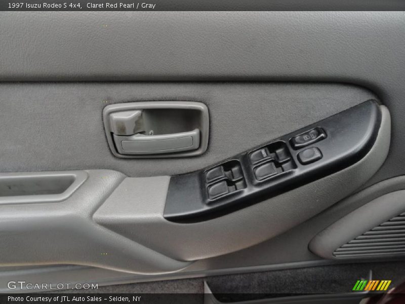 Claret Red Pearl / Gray 1997 Isuzu Rodeo S 4x4