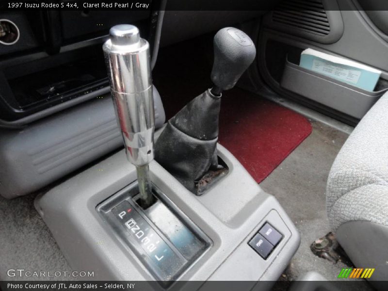  1997 Rodeo S 4x4 4 Speed Automatic Shifter