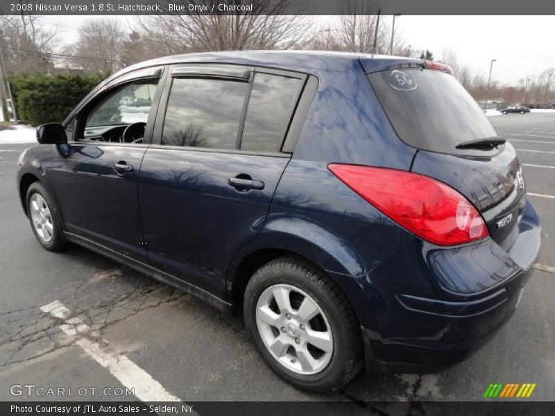 Blue Onyx / Charcoal 2008 Nissan Versa 1.8 SL Hatchback