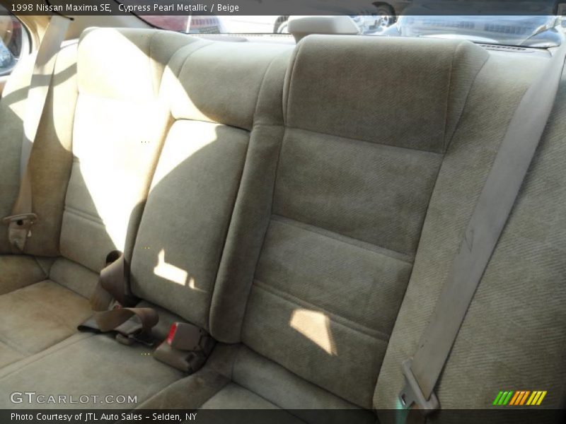 Cypress Pearl Metallic / Beige 1998 Nissan Maxima SE