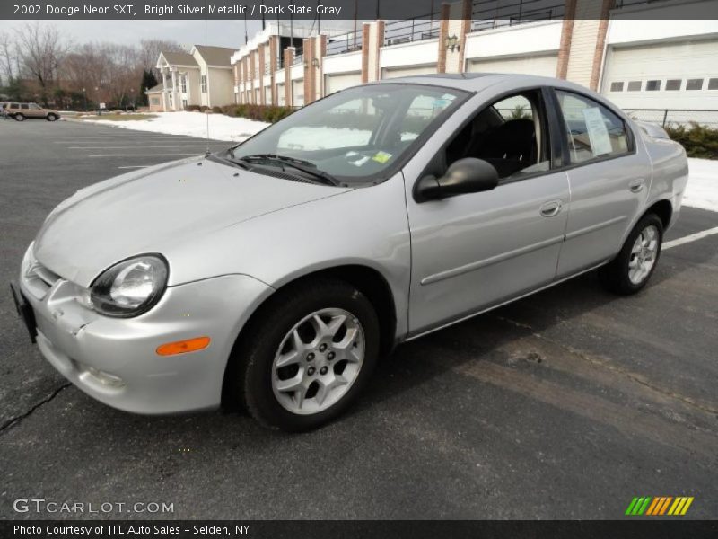 Bright Silver Metallic / Dark Slate Gray 2002 Dodge Neon SXT