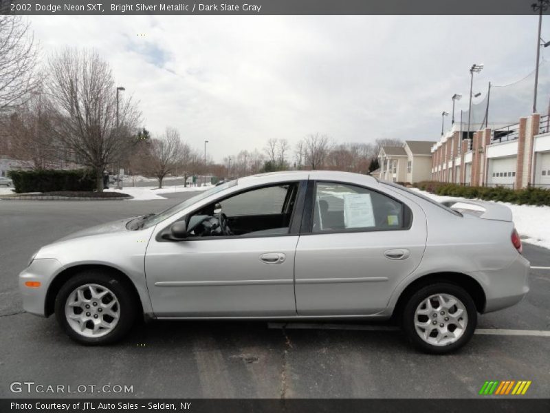 Bright Silver Metallic / Dark Slate Gray 2002 Dodge Neon SXT