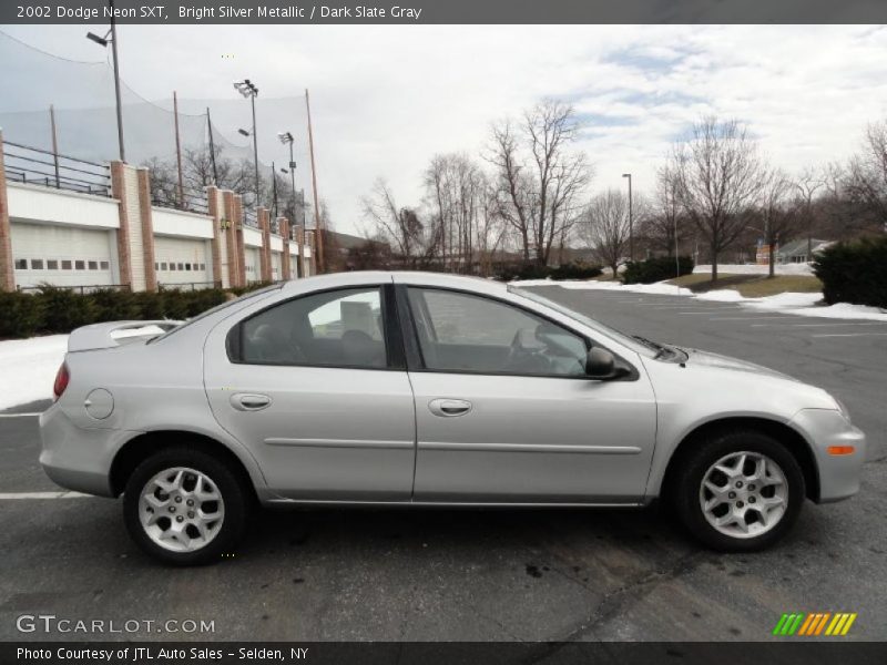 Bright Silver Metallic / Dark Slate Gray 2002 Dodge Neon SXT