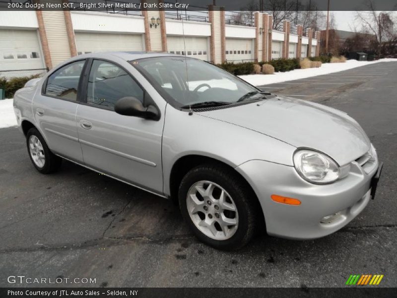 Bright Silver Metallic / Dark Slate Gray 2002 Dodge Neon SXT