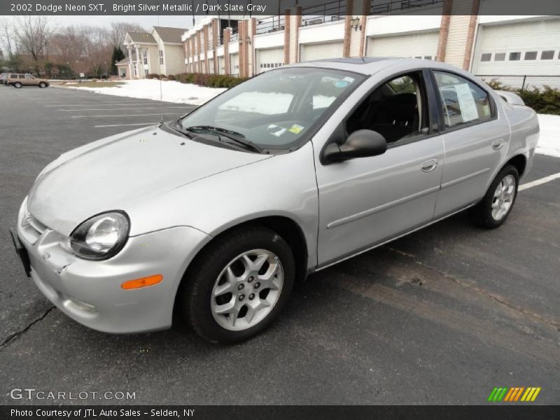 Bright Silver Metallic / Dark Slate Gray 2002 Dodge Neon SXT