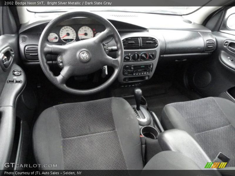 Bright Silver Metallic / Dark Slate Gray 2002 Dodge Neon SXT