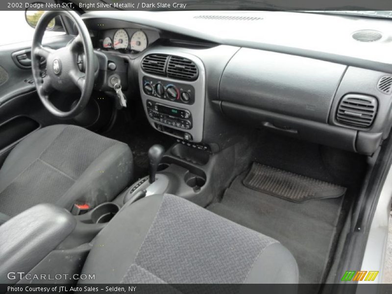 Bright Silver Metallic / Dark Slate Gray 2002 Dodge Neon SXT