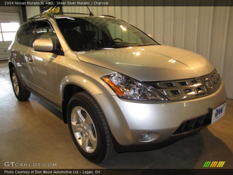 Sheer Silver Metallic / Charcoal 2004 Nissan Murano SL AWD